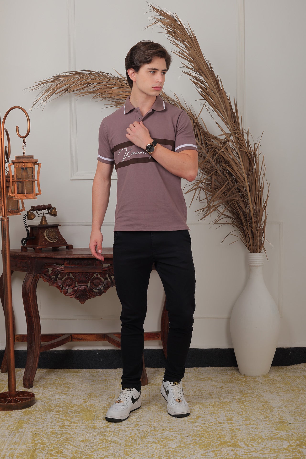 Sparrow Racked Joint Kanwills | Slim Fit Polo