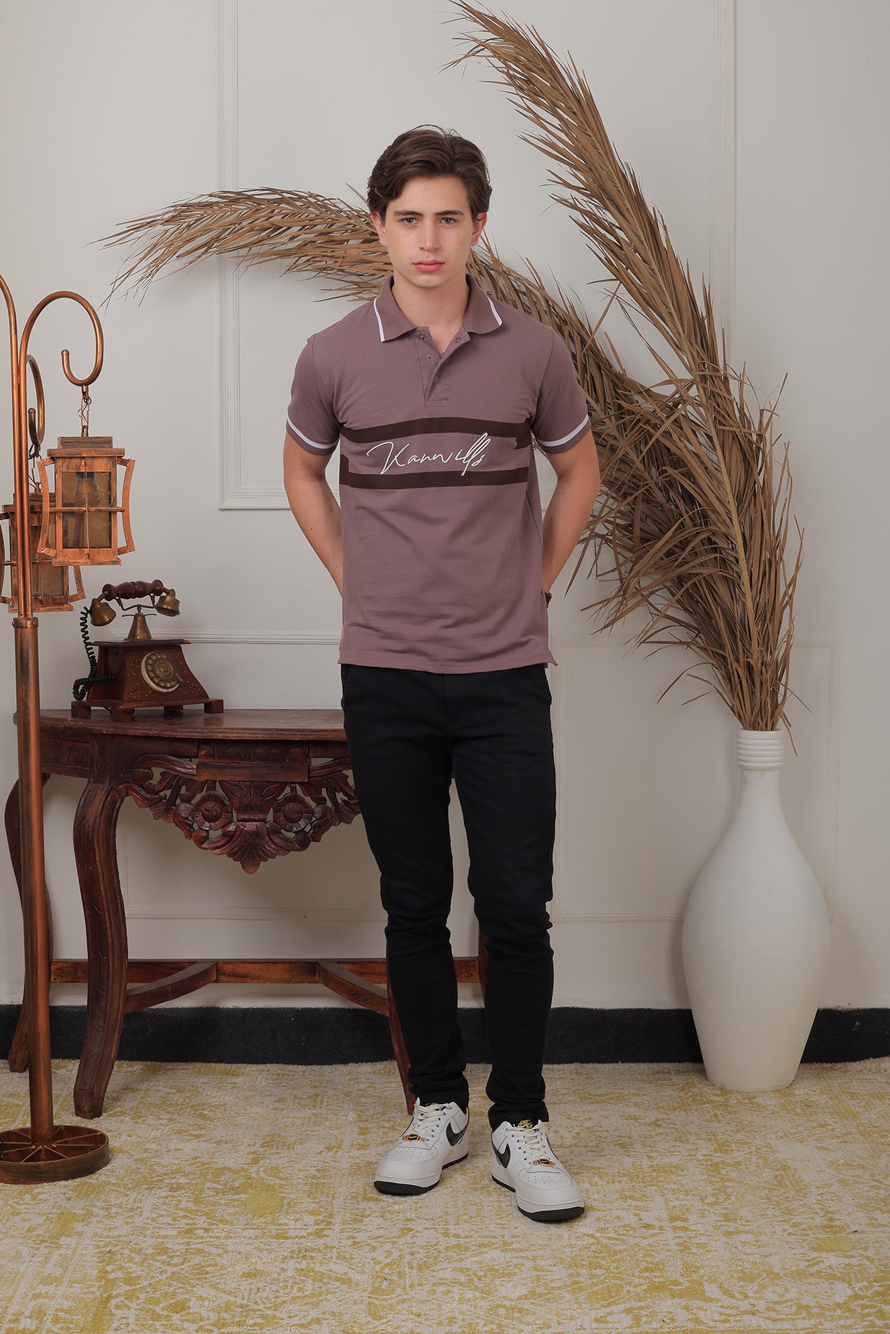 Sparrow Racked Joint Kanwills | Slim Fit Polo