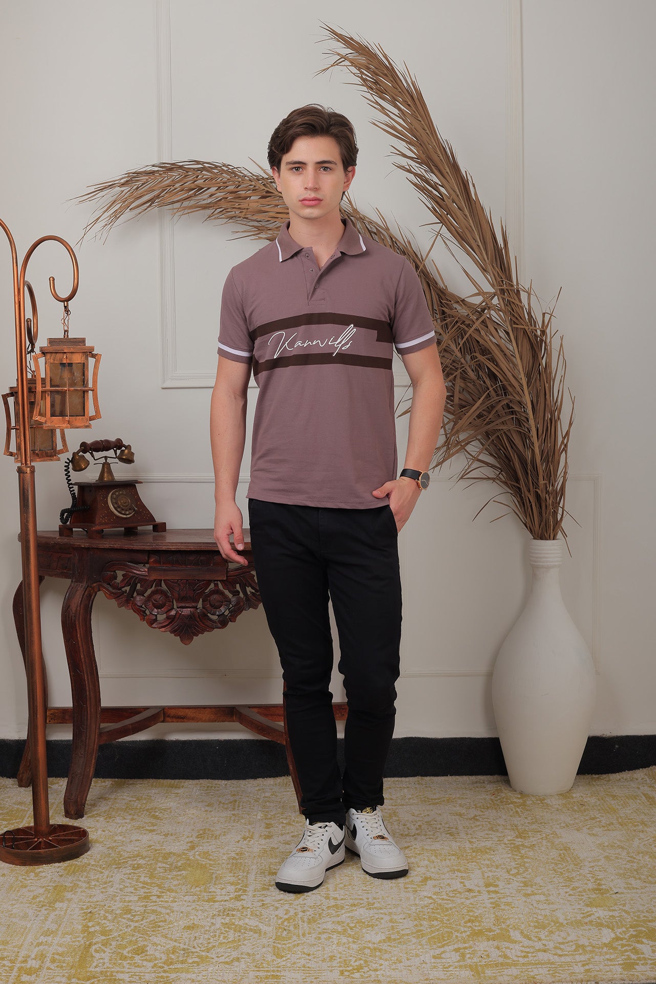 Sparrow Racked Joint Kanwills | Slim Fit Polo