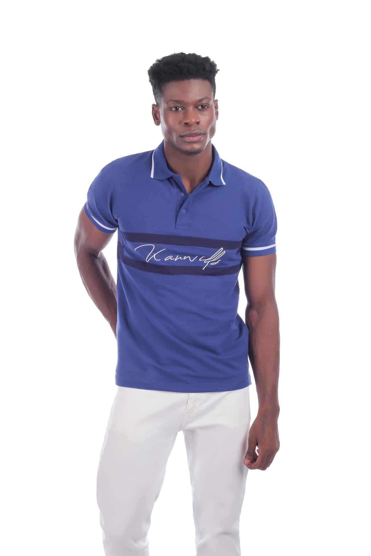 BW Blue Racked Joint Kanwills Polo