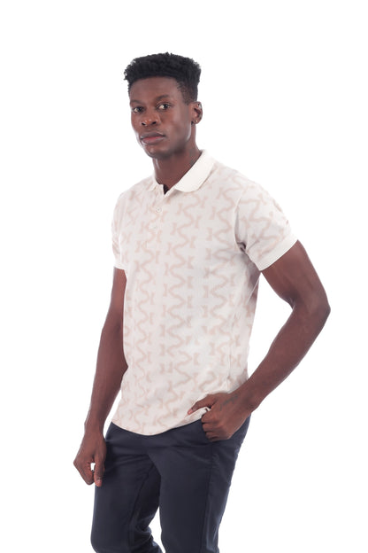 Signature French Oak Jacquard Polo