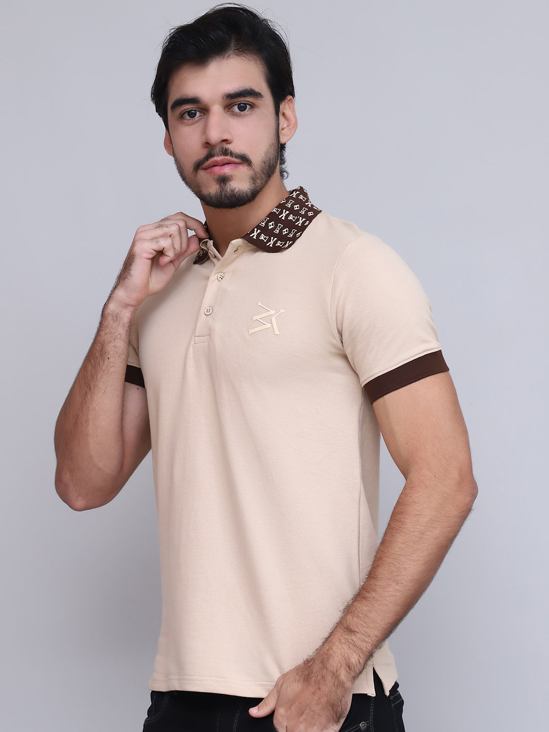 Partridge Monogram Polo  | Slim Fit Polo