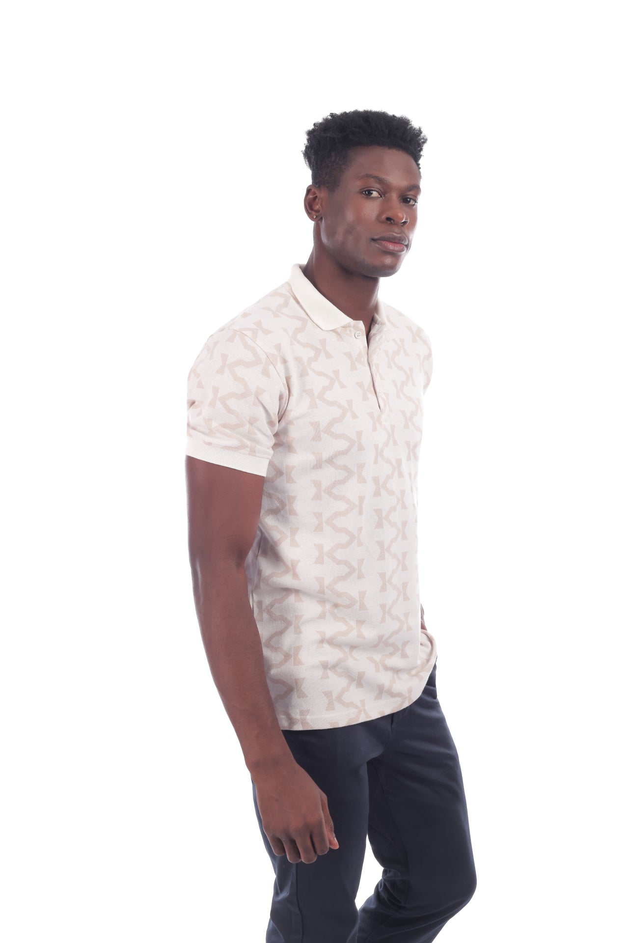 Signature French Oak Jacquard Polo