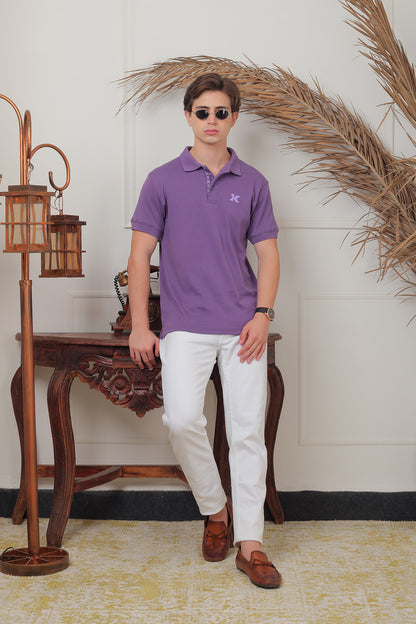 Wineberry Kanwills Monogram | Regulat Fit