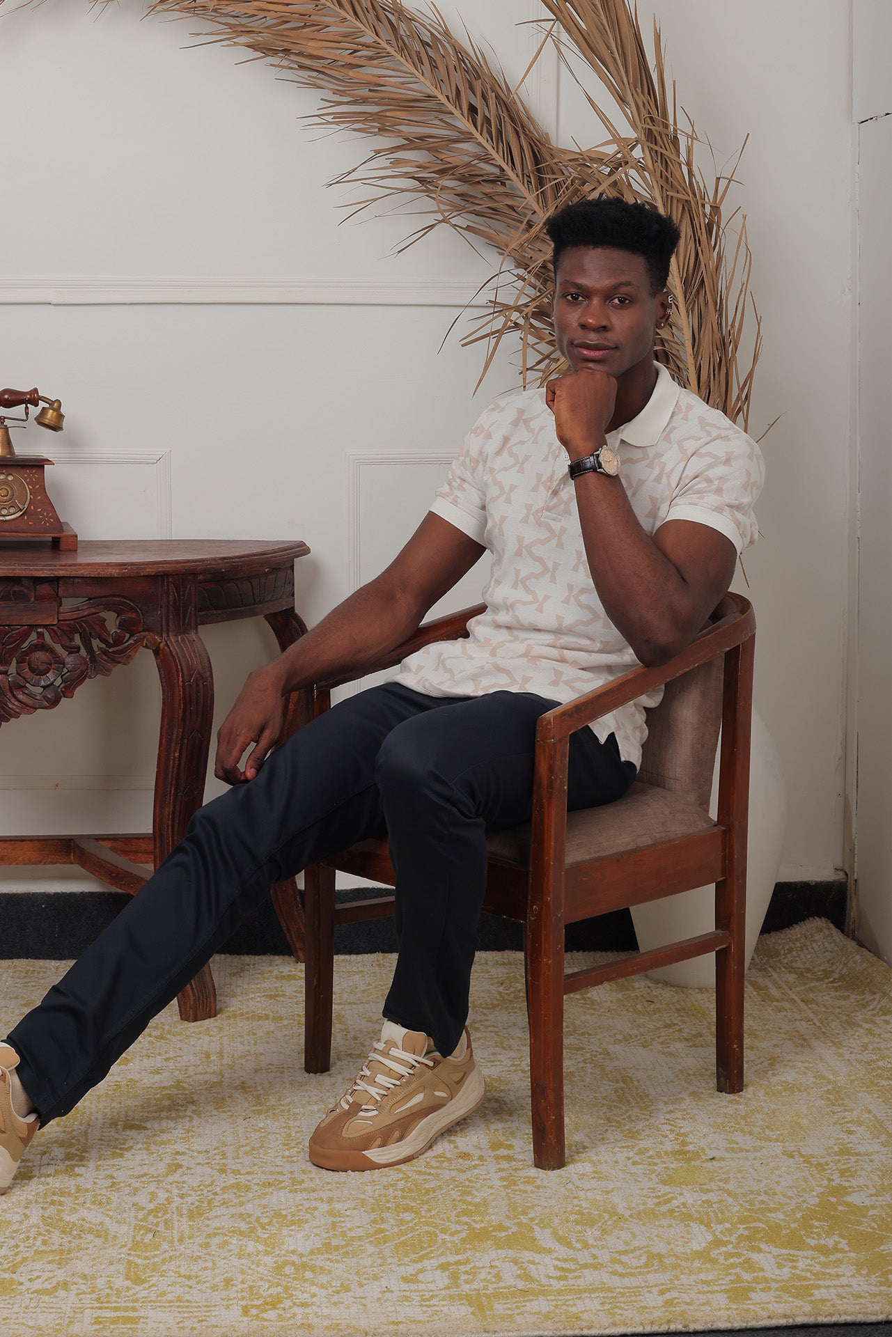 Signature French Oak Jacquard | Regulat Fit