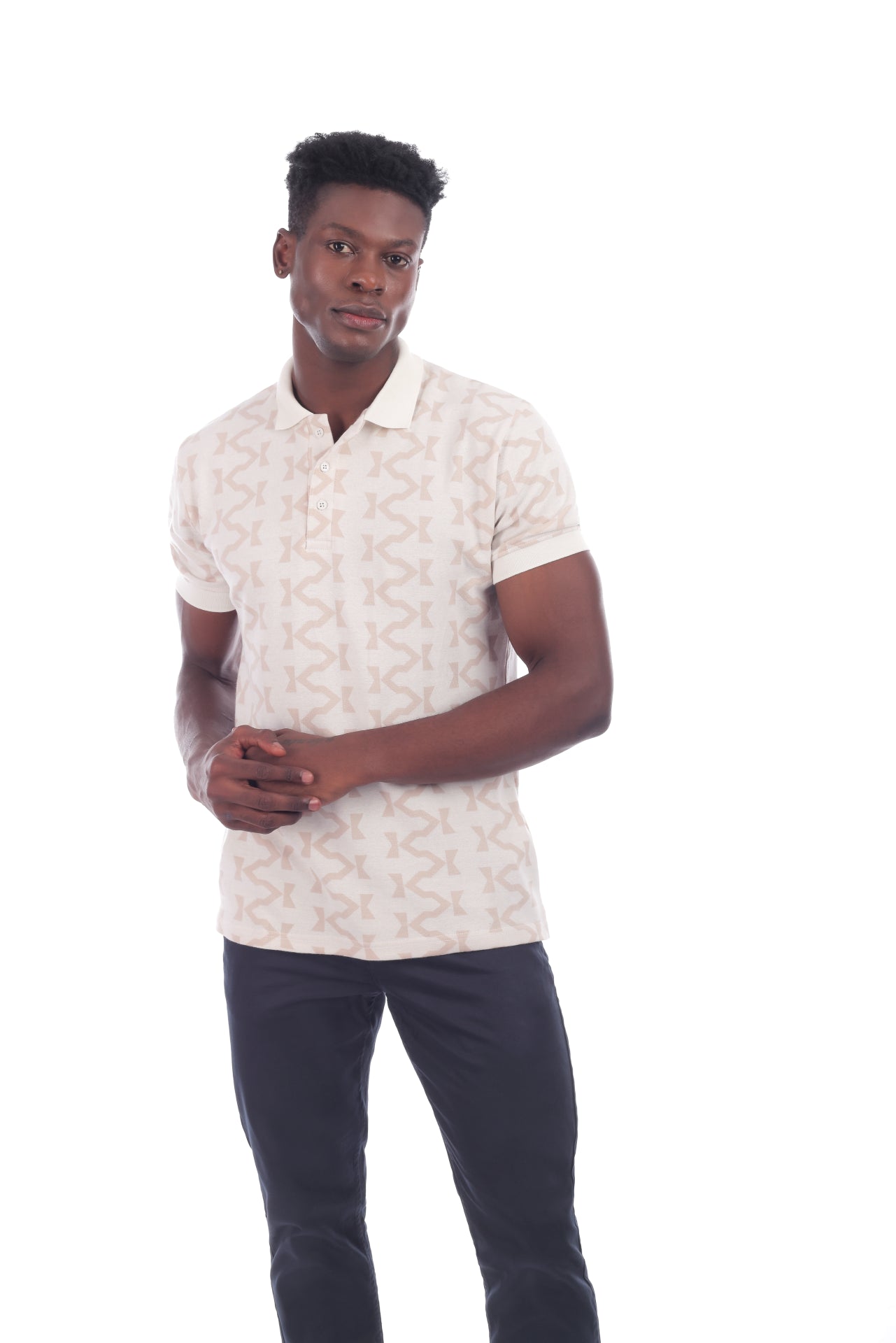 Signature French Oak Jacquard Polo