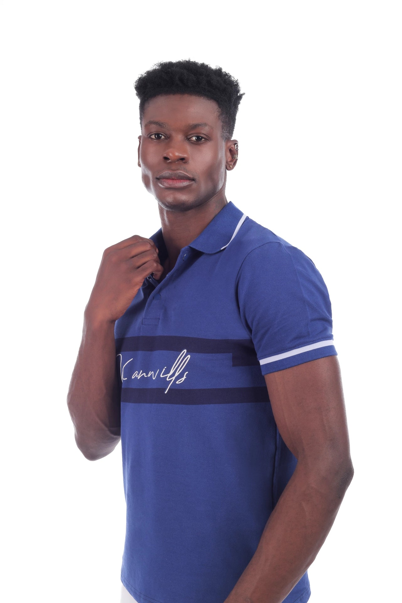 BW Blue Racked Joint Kanwills Polo