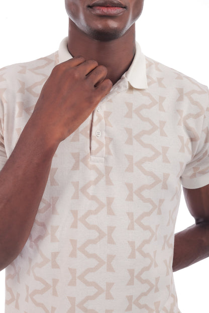 Signature French Oak Jacquard Polo