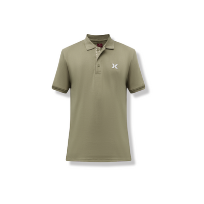 Military Olive Monogram Polo