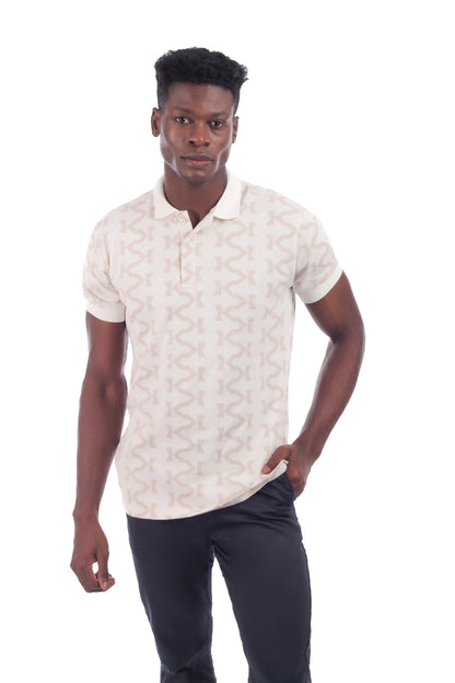 Signature French Oak Jacquard Polo