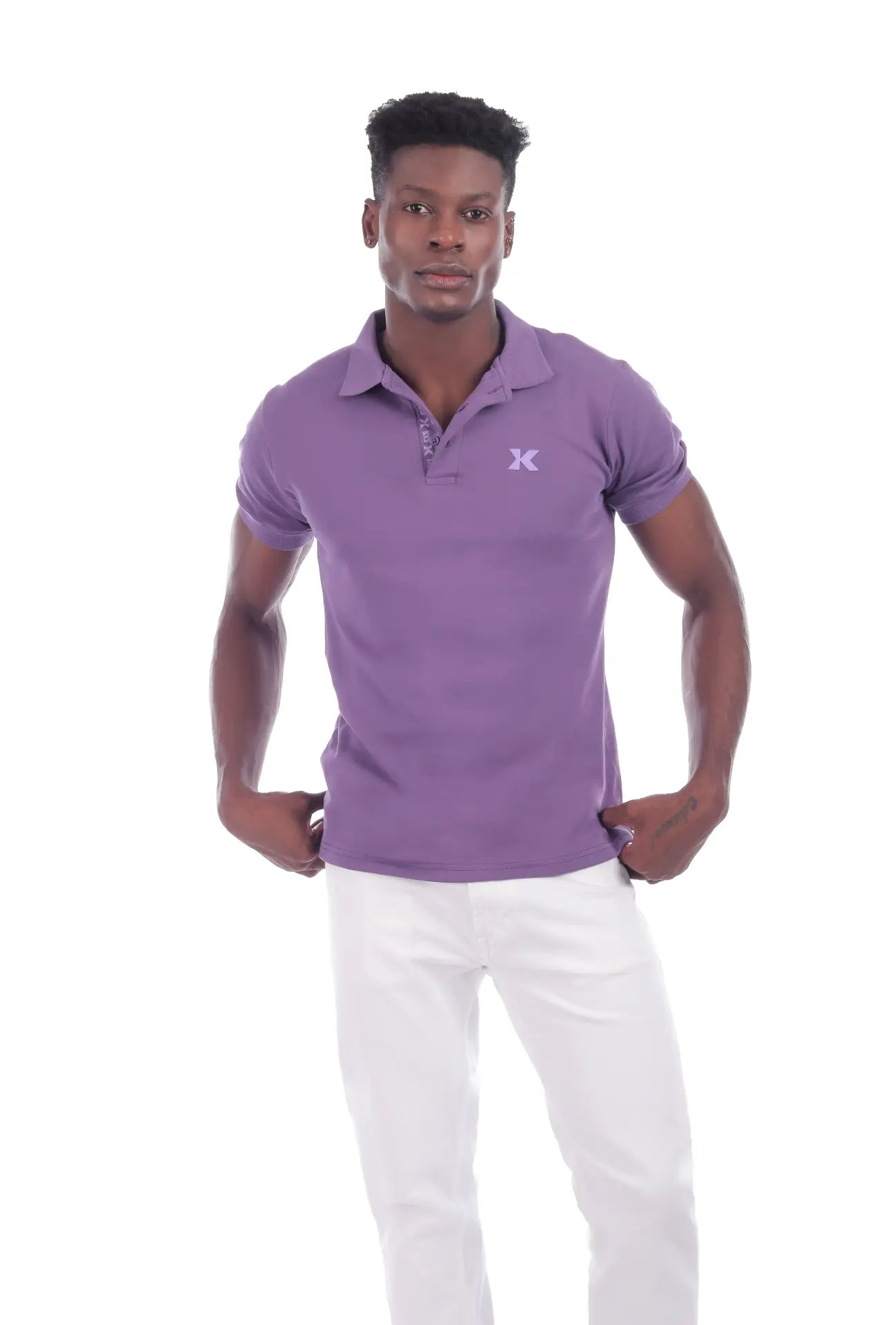 Wineberry Kanwills Monogram Polo