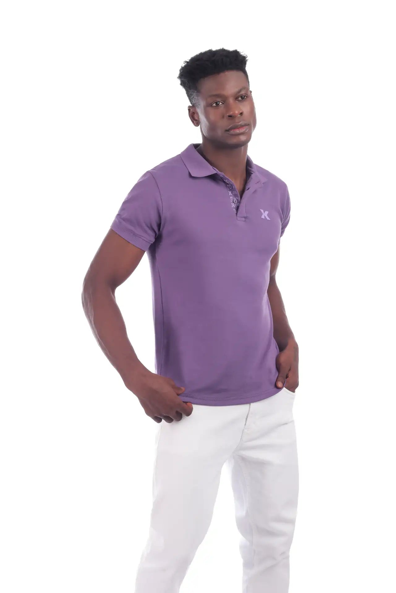 Wineberry Kanwills Monogram Polo